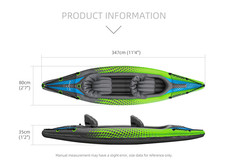Inflatable Kayak Tandem