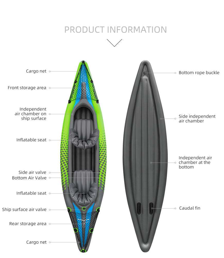 Inflatable Kayak Tandem